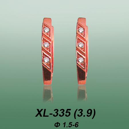 Серьги XL-335 опока Серьги XL-335 опока