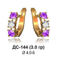 Серьги ДС-144 восковка
