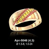 Кольцо Арт-5046 восковка