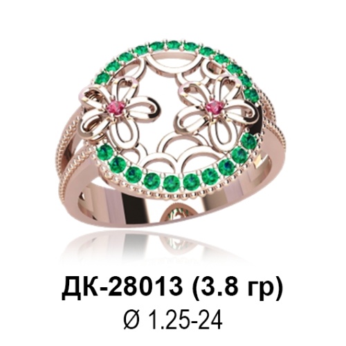 Кольцо ДК-28013 восковка