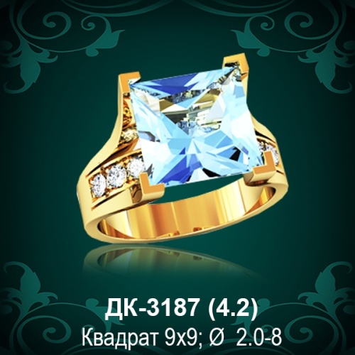 Кольцо ДК-3187 восковка
