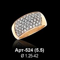 Кольцо Арт-524 восковка