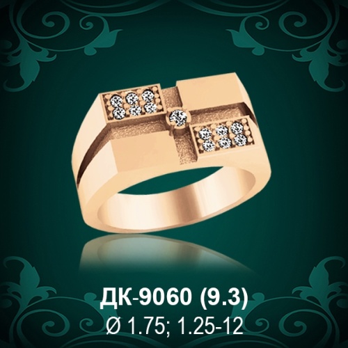 Мужской перстень ДК-9060 восковка