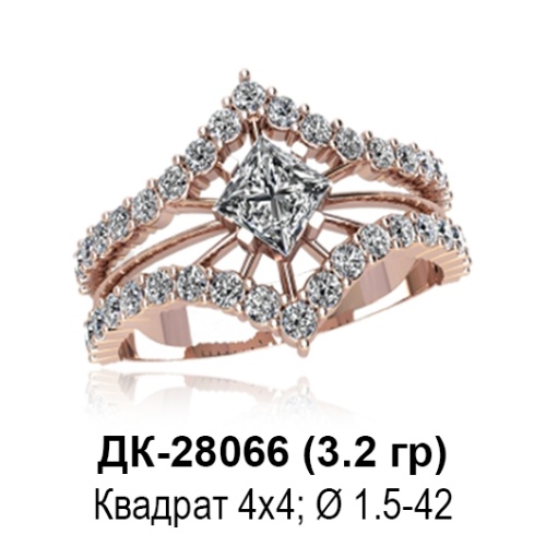 Кольцо ДК-28066 восковка
