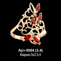 Кольцо Арт-5064 восковка