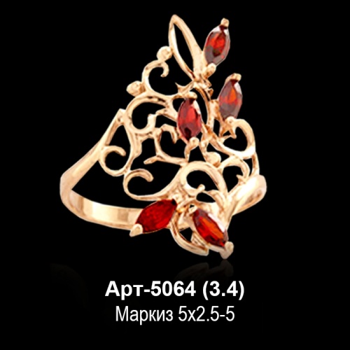 Кольцо Арт-5064 восковка Кольцо Арт-5064 восковка