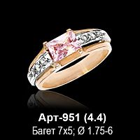 Кольцо Арт-951 восковка