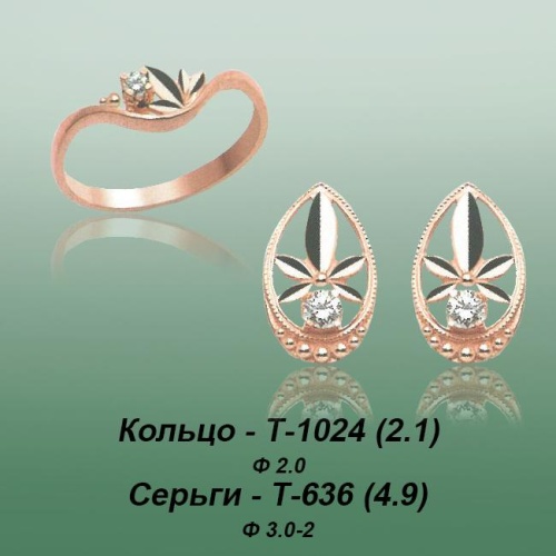 Комплект T-1024 T-636 опока