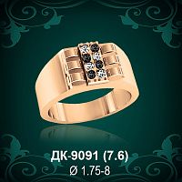 Мужской перстень ДК-9091 восковка