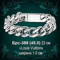 Браслет Мужской "Louis Vuitton " Брс-388 восковка