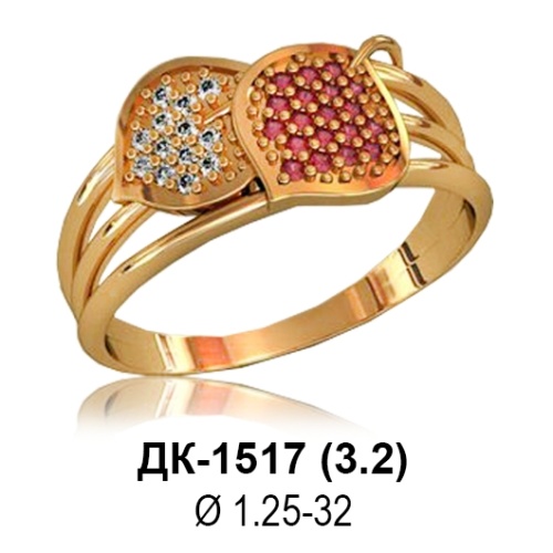 Кольцо ДК-1517 восковка Кольцо ДК-1517 восковка