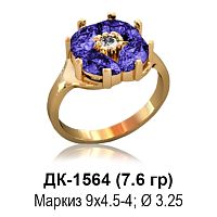 Кольцо ДК-1564 восковка