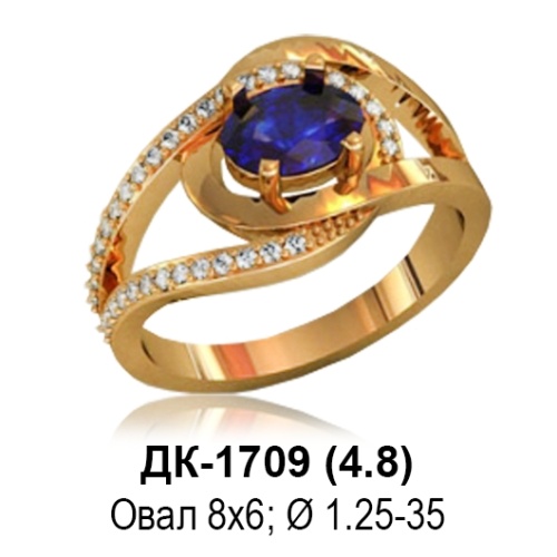 Кольцо ДК-1709 восковка