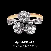 Кольцо Арт-1456 восковка