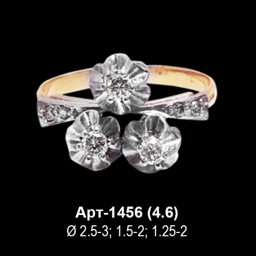 Кольцо Арт-1456 восковка