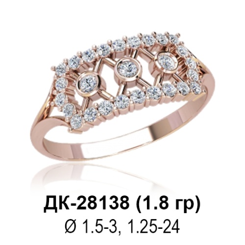 Кольцо ДК-28138 восковка Кольцо ДК-28138 восковка