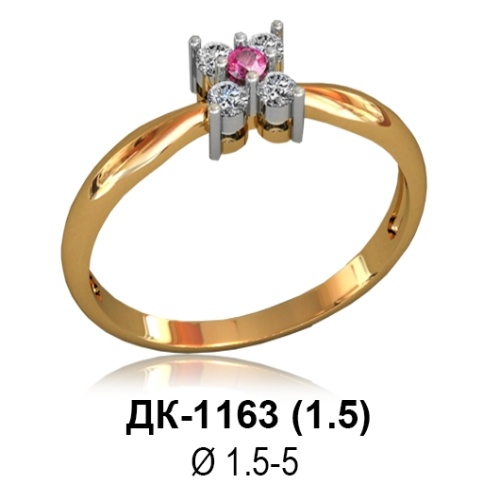 Кольцо ДК-1163 восковка