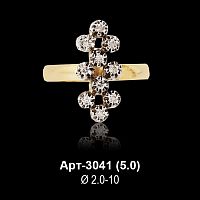 Кольцо Арт-3041 восковка