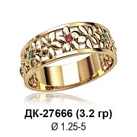 Кольцо ДК-27666 восковка