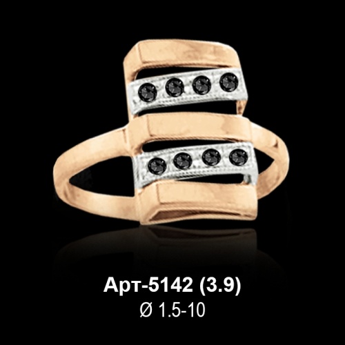 Кольцо Арт-5142 восковка