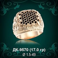 Мужской перстень ДК-9570 восковка