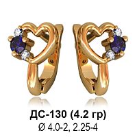 Серьги ДС-130 восковка