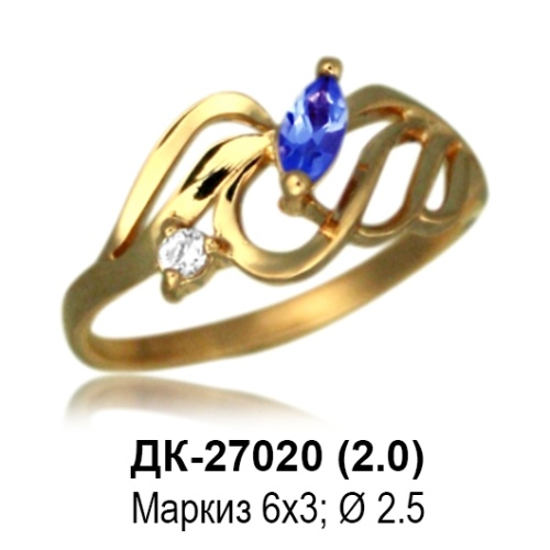 Кольцо ДК-27020 восковка