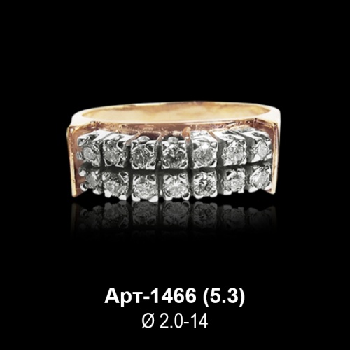 Кольцо Арт-1466 восковка