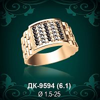 Мужской перстень ДК-9594 восковка
