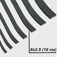FIXTOM 53514 Каучук плоский 8х2.5 мм - 10 см