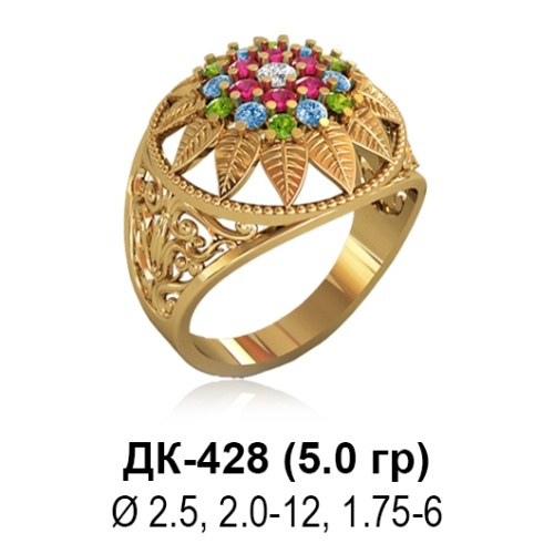 Кольцо ДК-428 восковка Кольцо ДК-428 восковка