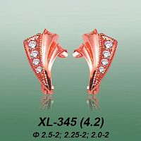 Серьги XL-345 опока
