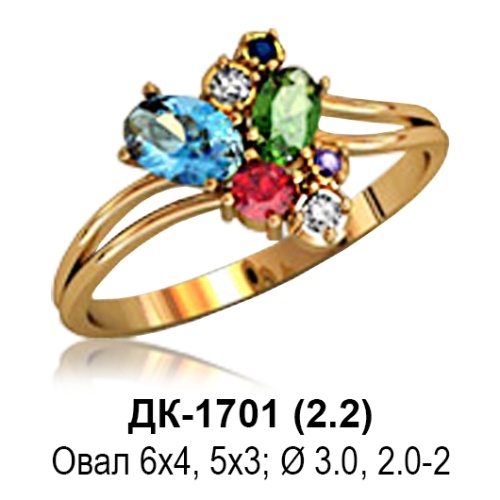 Кольцо ДК-1701 восковка