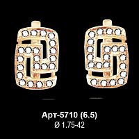 Серьги Арт-5710 восковка