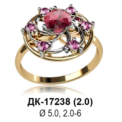 Кольцо ДК-17238 восковка Кольцо ДК-17238 восковка