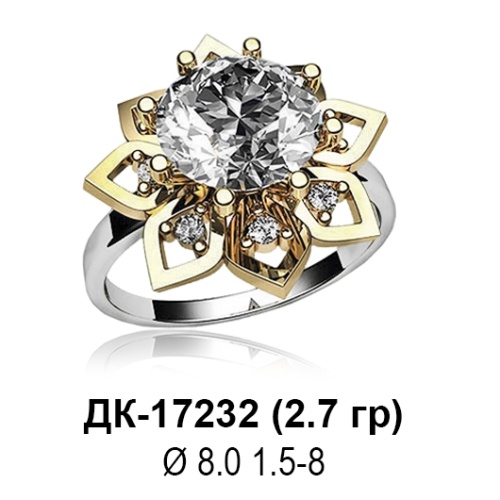 Кольцо ДК-17232 восковка