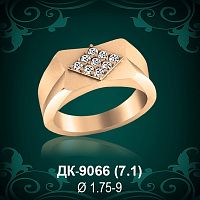 Мужской перстень ДК-9066 восковка