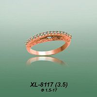 Кольцо "Дорожка" XL-8117 опока