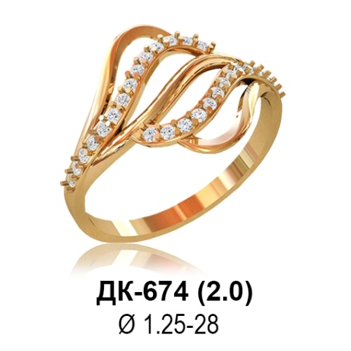 Кольцо ДК-674 восковка