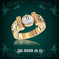 Мужской перстень ДК-9069 восковка