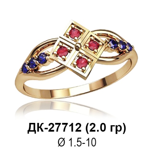 Кольцо ДК-27712 восковка Кольцо ДК-27712 восковка