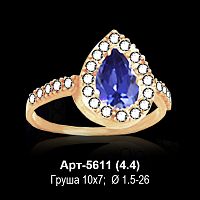Кольцо Арт-5611 восковка