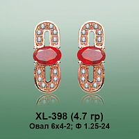 Серьги XL-398 опока