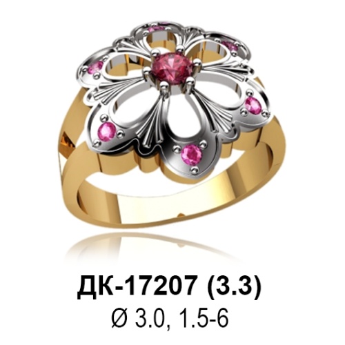 Кольцо ДК-17207 восковка