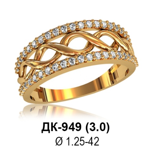Кольцо ДК-949 восковка