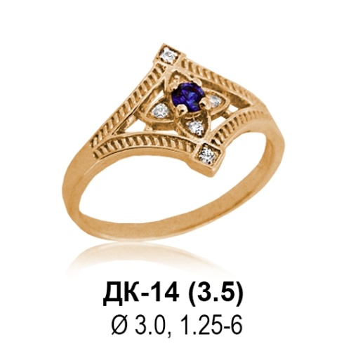Кольцо ДК-14 восковка