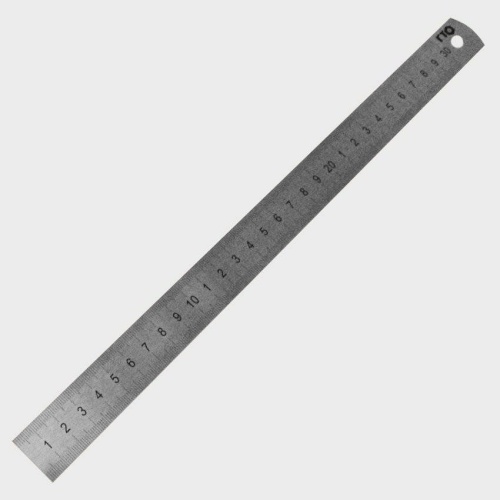 FIXTOM 50723 Линейка металическая - 30 см