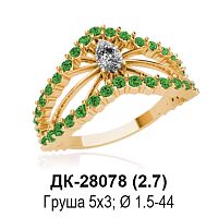 Кольцо ДК-28078 восковка