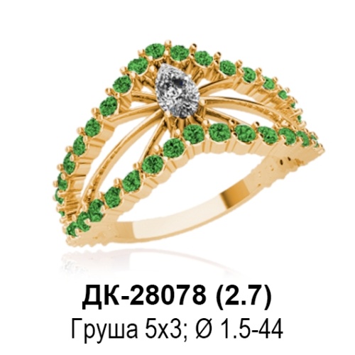Кольцо ДК-28078 восковка
