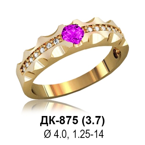 Кольцо ДК-875 восковка